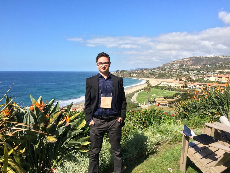 Andrew at the Kairos Global Summit, Ritz-Carlton Laguna Beach October 2014.